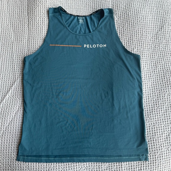 Peloton Men's Blue Run Muscle Tank - Picture 1 of 4